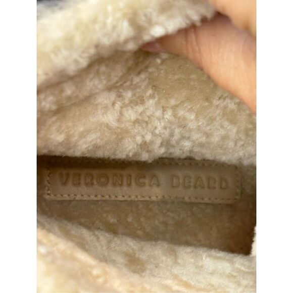 NWT Veronica Beard Women's Galina Shearling Lined Winter Boots Size 6.5 - Picture 12 of 13